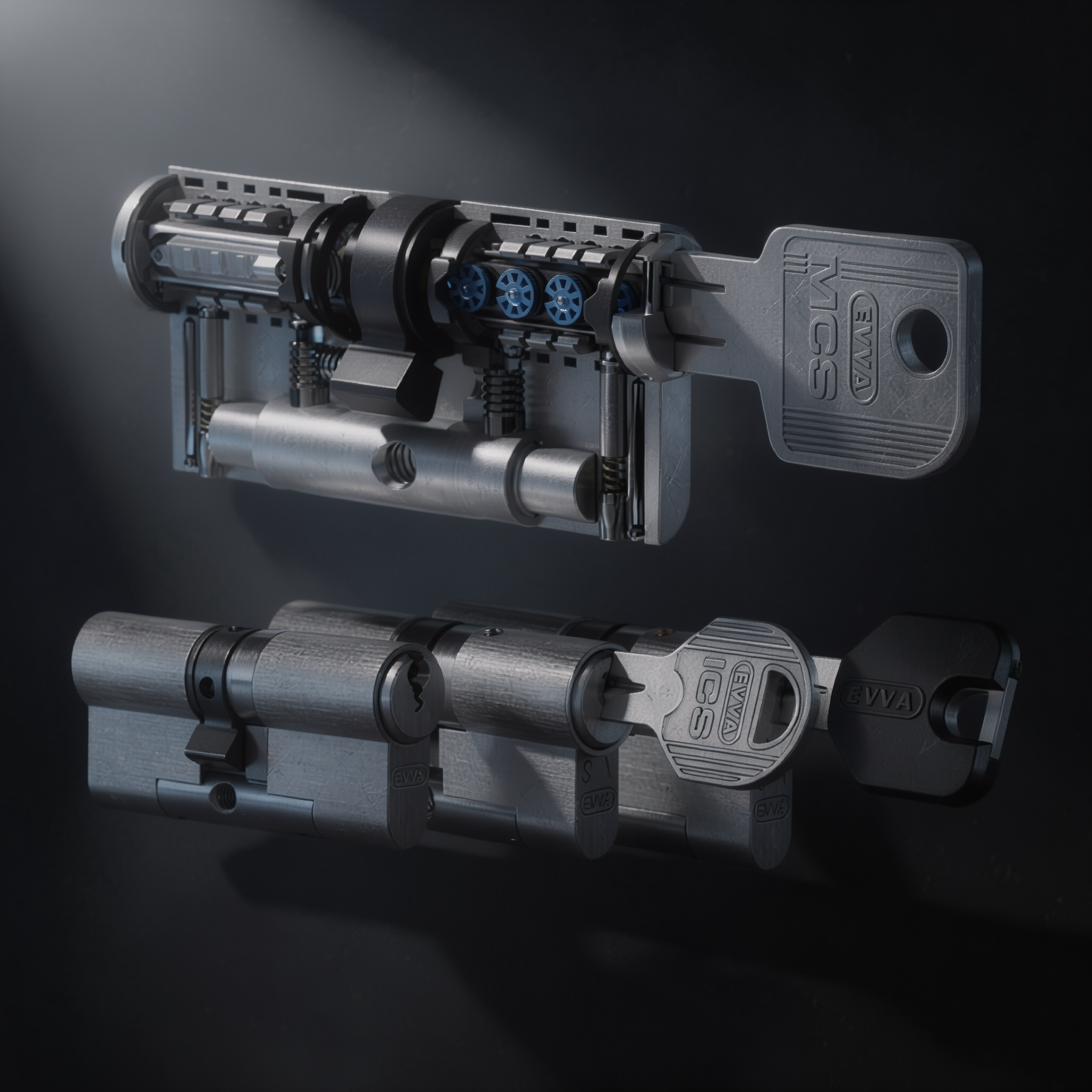 Мастер-системы на основе цилиндровых механизмов EVVA