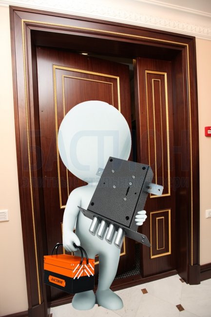 Монтаж сейфового блокиратора Заказчика