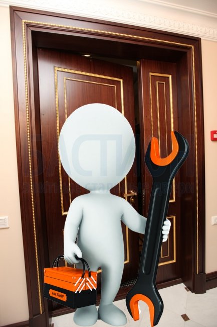 Комплекс услуг при установке дверного блока во время ремонта