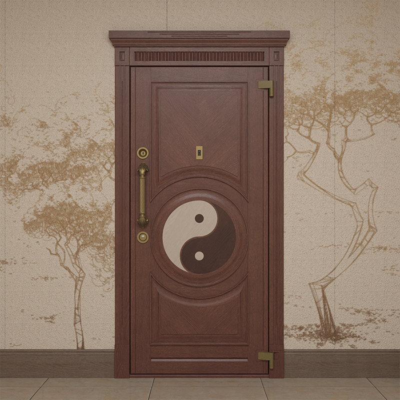 Элитные входные двери в квартиры, офисы и коттеджи с облицовкой из массива дуба