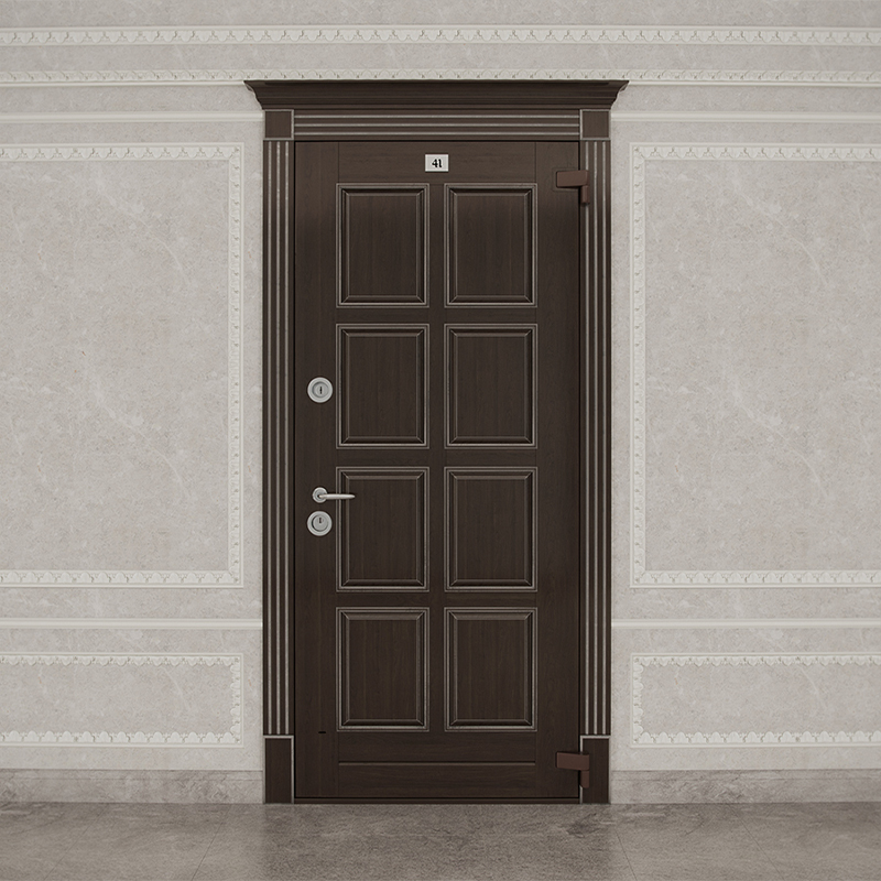 Элитные входные двери в квартиры, офисы и коттеджи с облицовкой из массива дуба